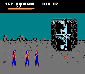 Hokuto no Ken (Japan) (Beta) screen shot game playing